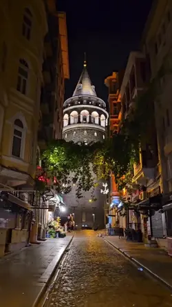 galata kulesinde