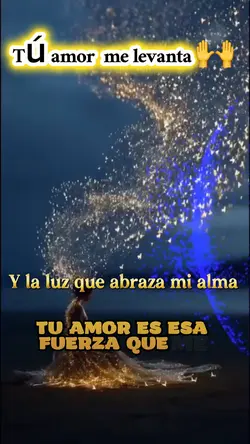 Tú amor me levanta