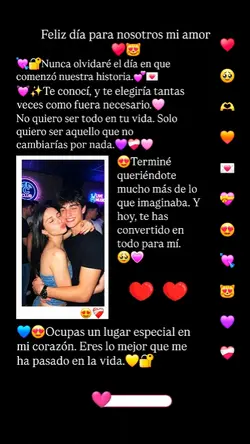 Nuestro día, amor mí
