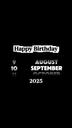 HBD 10 SEPTEMBER