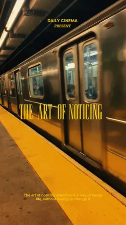 THE ART OF NOTICING 