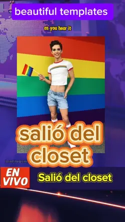 Salió del closet 