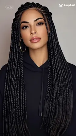 cabelo com trança