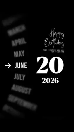 Hbd 20 June 2026 