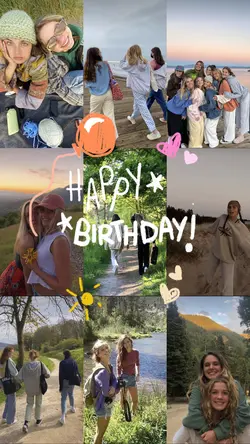 BIRTHDAY COLLAGE