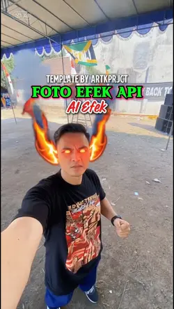 Foto Efek Api