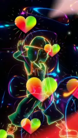 Heart splash