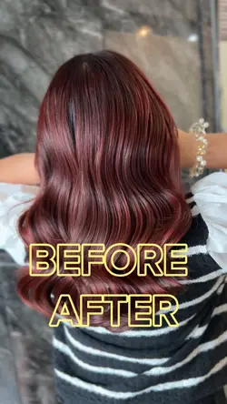 Before after salon