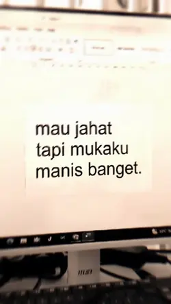 mau jahat tapi muka 