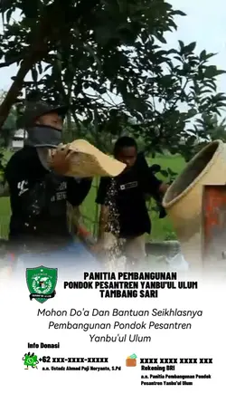 Donasi bangun ponpes