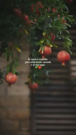 Às vezes ...