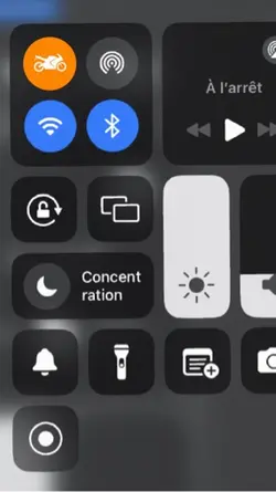 iPhone moto