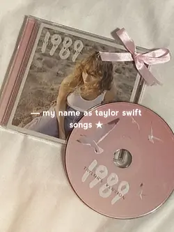 — my name as taylor