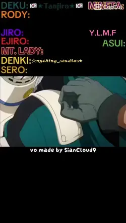 MHA voice over 