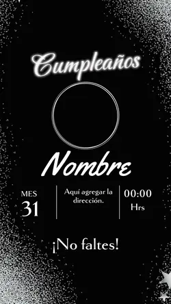 Invitación cumpleaño