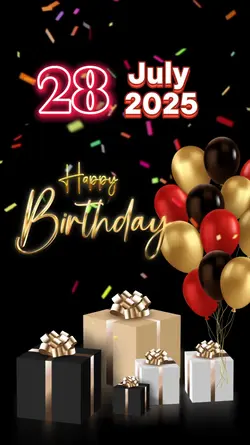 birthday 28 jul 2025