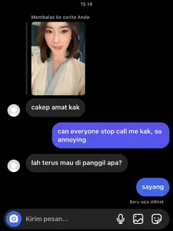 Stop calling me Kak 