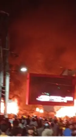 Aksi demo makassar