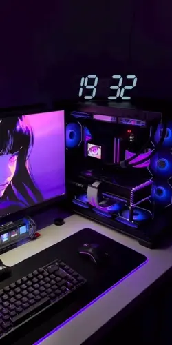 POV: gaming setup 