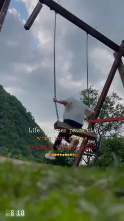 Life become peaceful