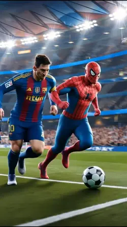 Spiderman+Messi