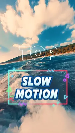 Top slow motion 