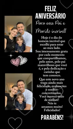 Parabéns Marido