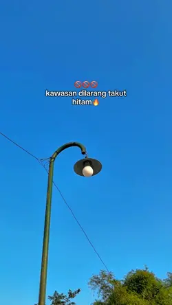 dilarang takut hitam