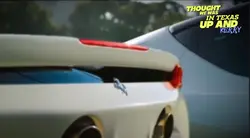 White Ferrari 🔥 🥶