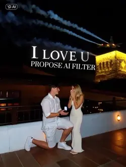 Romantic proposal