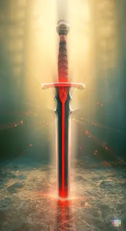 Ruby sword
