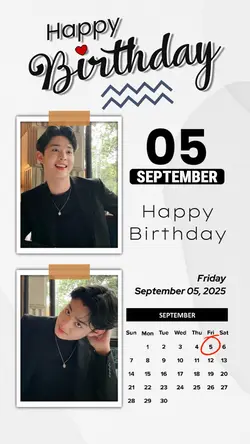 5 SEPTEMBER BIRTHDAY