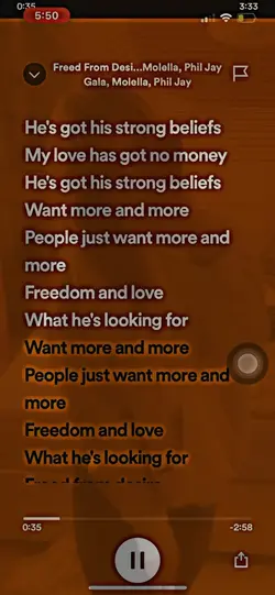 freed from desire 
