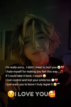 apology to my babe 