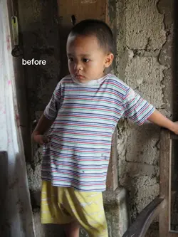 before after. 