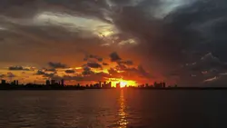 Sunset w voice over
