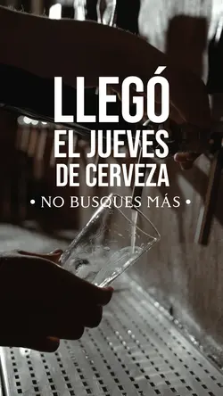 Cerveza promoción