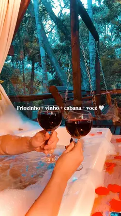 Cabana chalé casal 