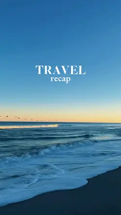 Travel recap