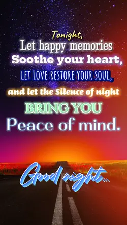 Good night...