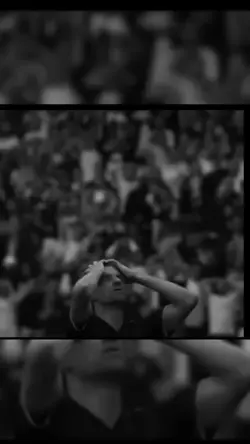 Sad moment football