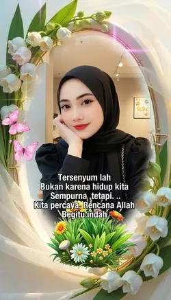Tersenyum lah 