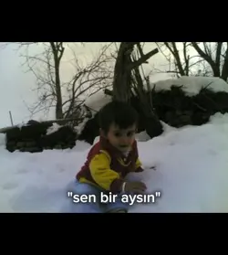 sen bir aysın 