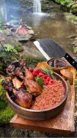 Cooking in nature 🏞️