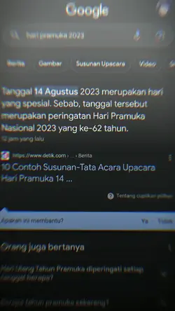 Hari Pramuka 14 Agst