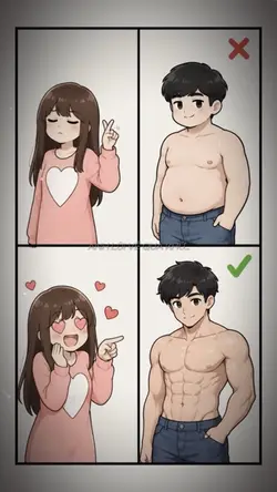Bụng mỡ hay 6 múi