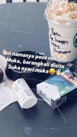 pose nutupin muka