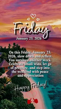Friday, January 23
