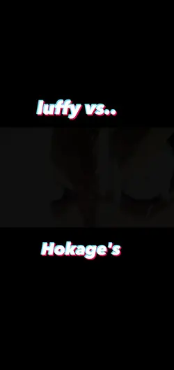 luffy vs hokages