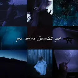 a Snowfall girl